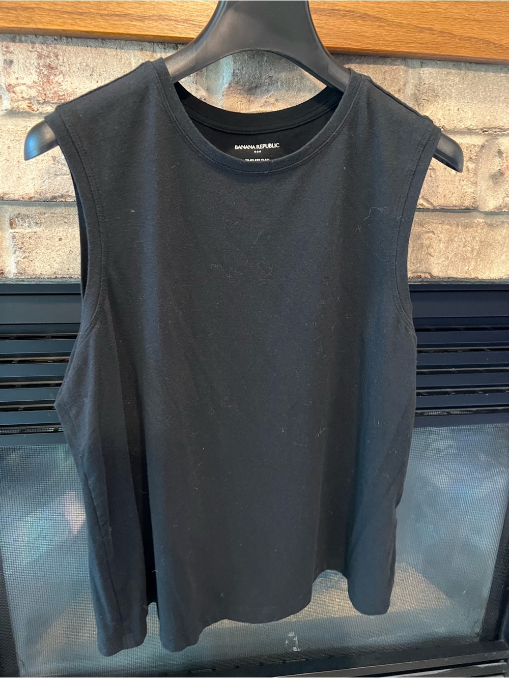 Banana Republic Black Sleeveless Tank Top